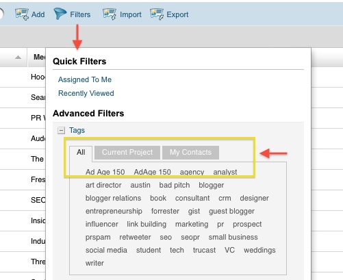 advanced tags