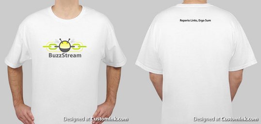 BuzzStream t-shirts for IMSpringBreak