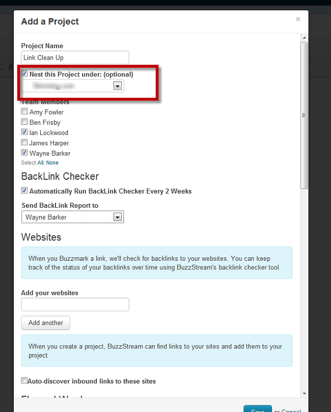 removing bad links with buzzstream