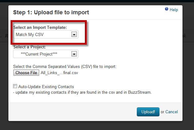 removing penguined links with buzzstream