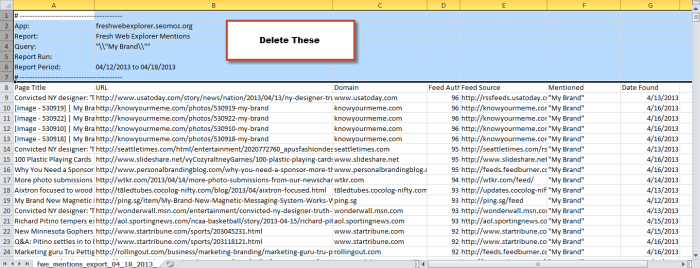 deleting fields in csv