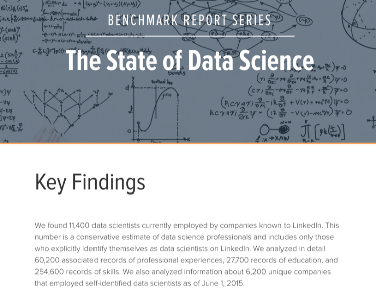 The State of Data Science