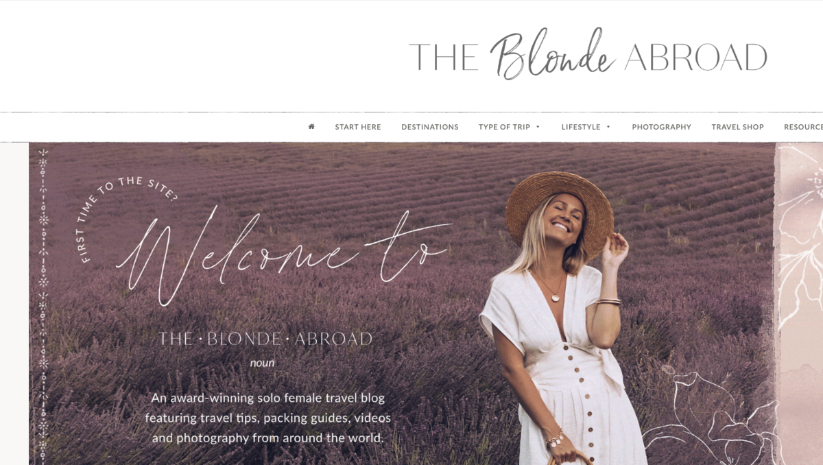 the blonde abroad home page
