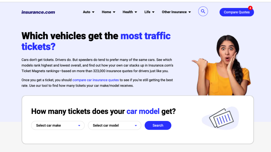 most tickets