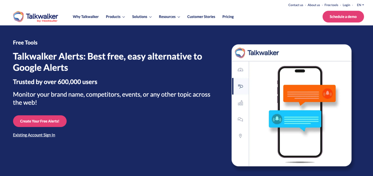 talkwalker alerts