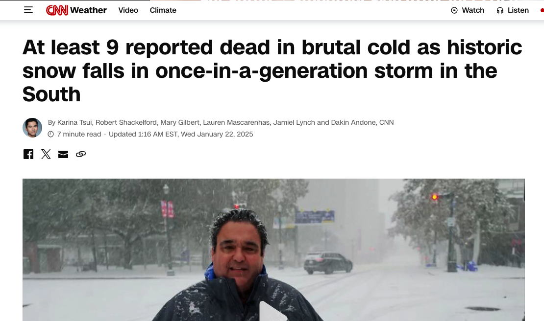 CNN weather extreme
