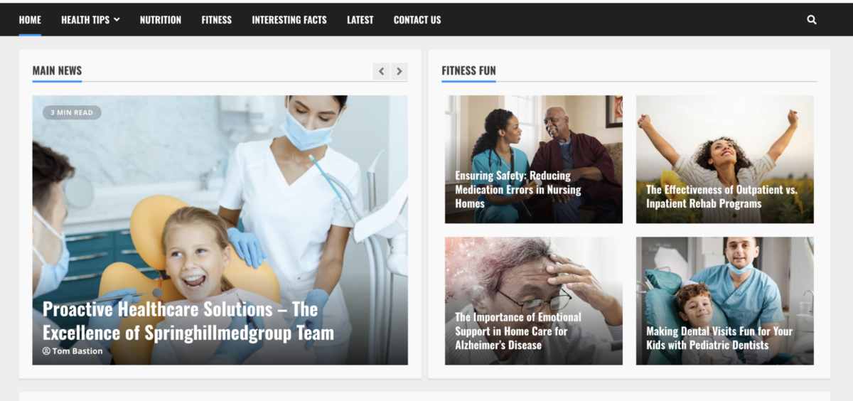 mix of topics