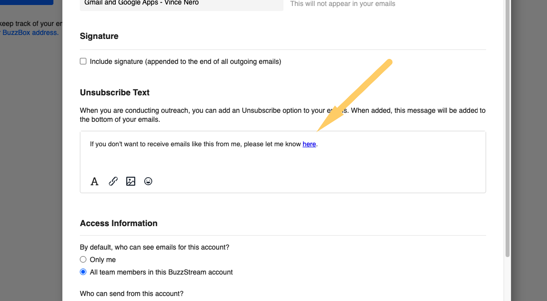 unsubscribe text