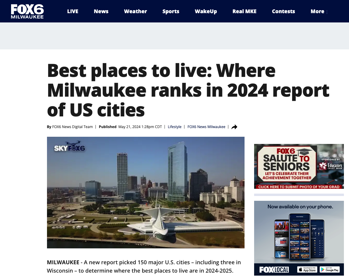 best places to live 