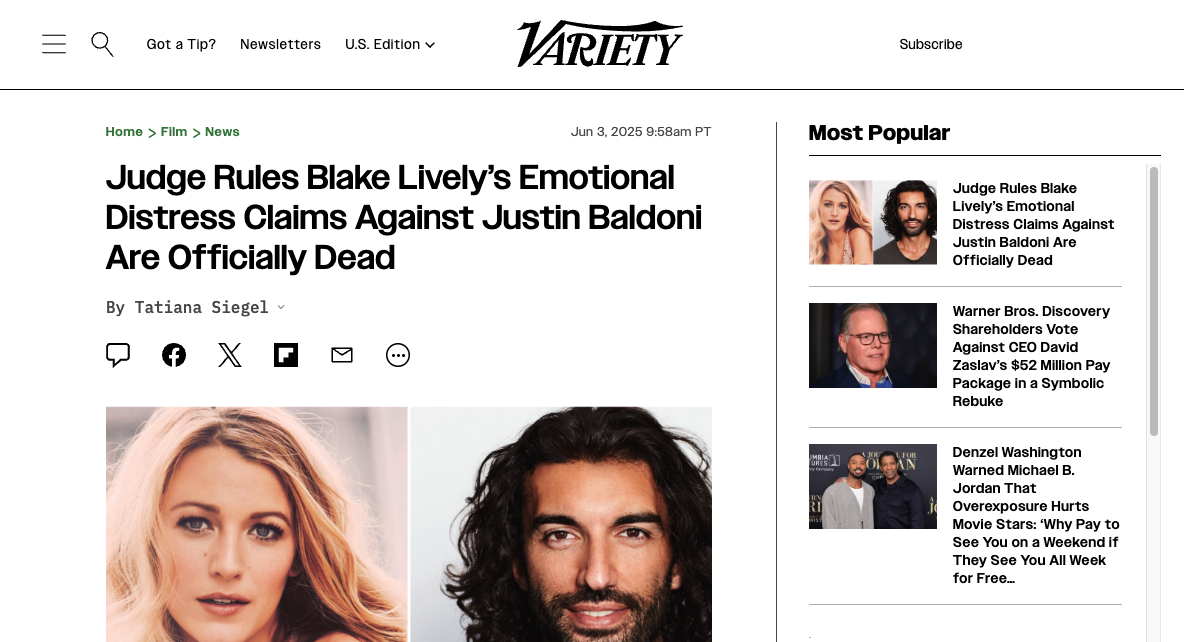variety screenshot
