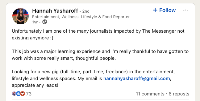 hanna yasharoff