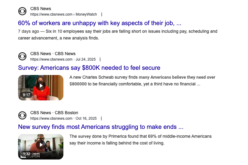 google news search for cbs news