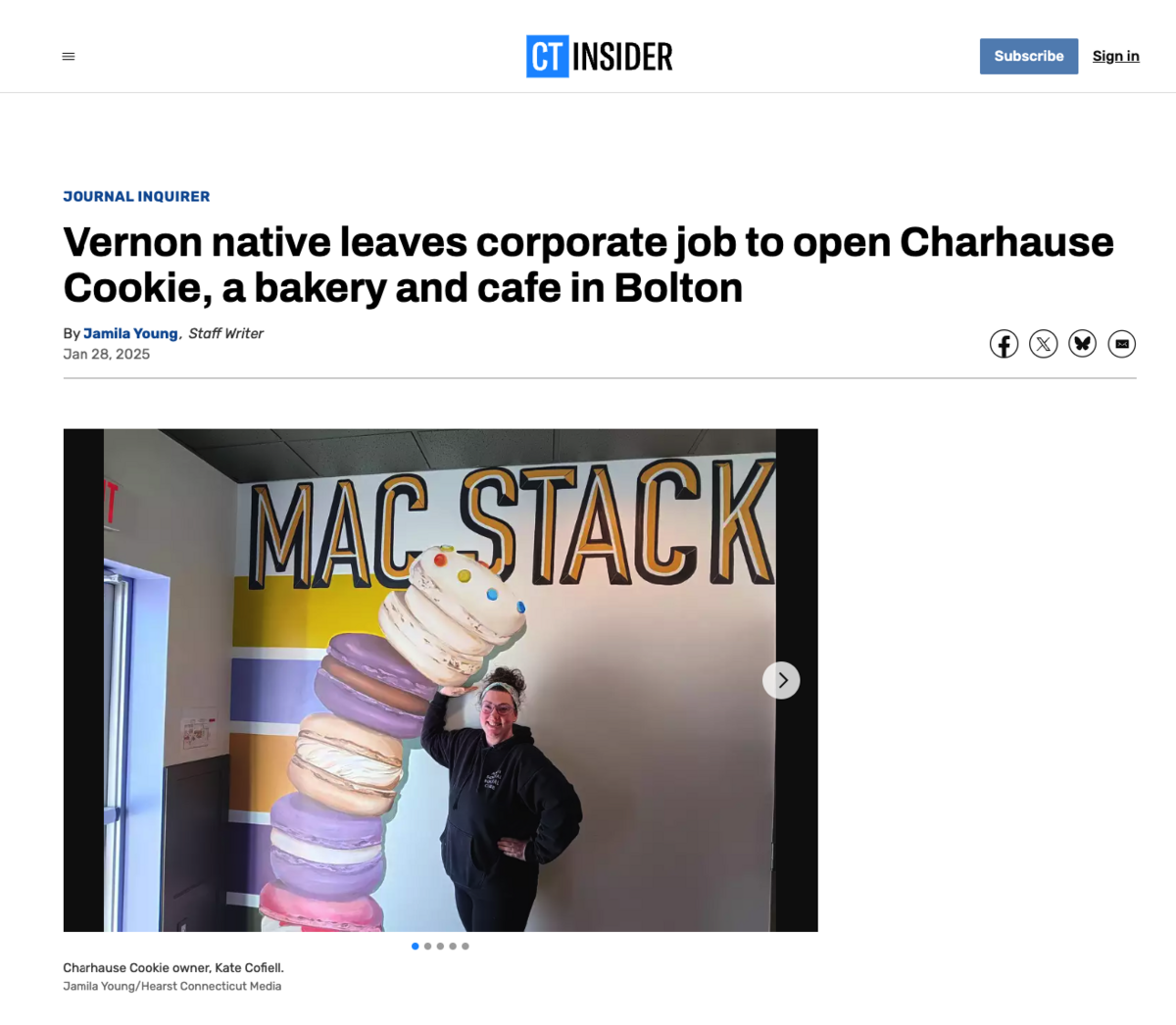 ct insider - vernon native leaves job