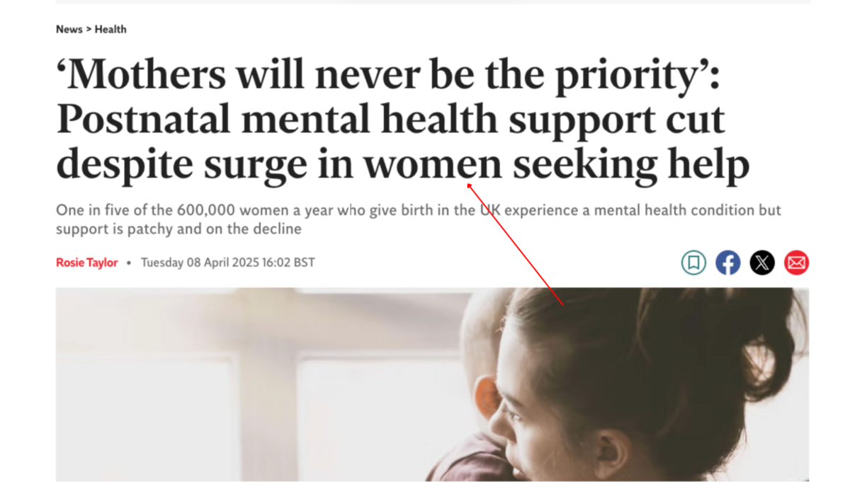 mothers will never be the priority