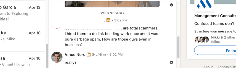 agency reputation soiled