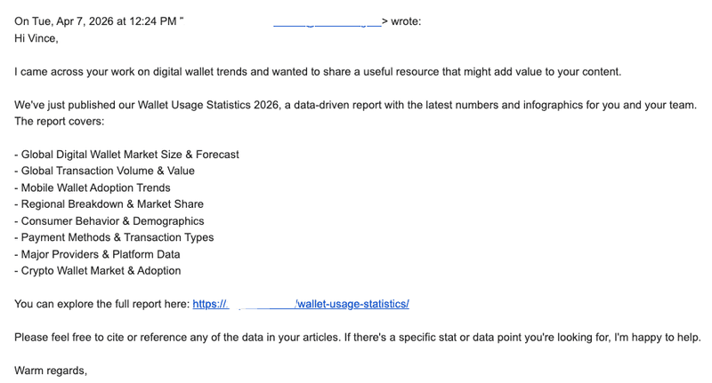 poor link building pitch