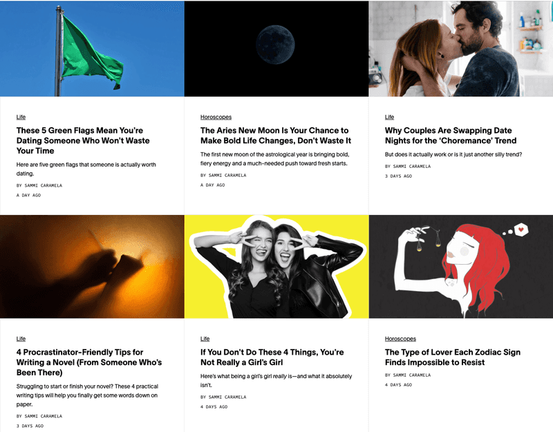 recent articles for sammi