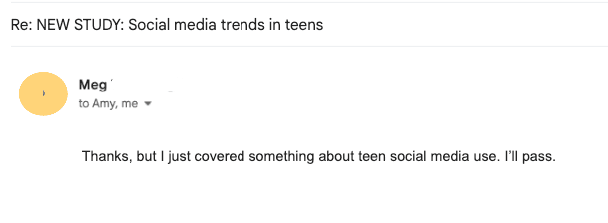 thanks but i just covered something about teen social media use.