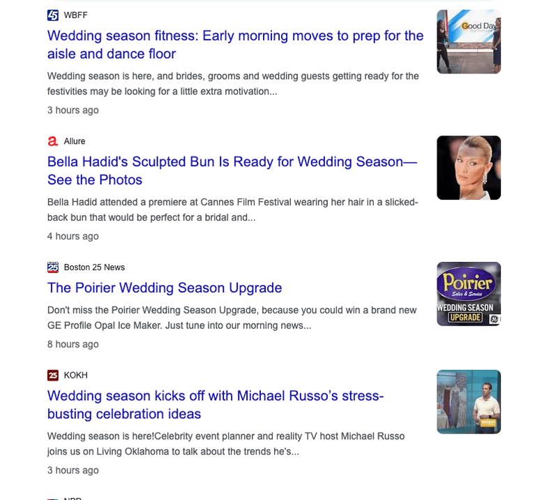 wedding season google search