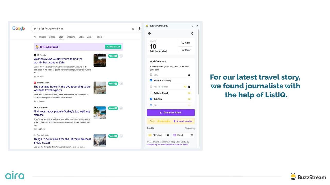 Finding journalists with ListIQ