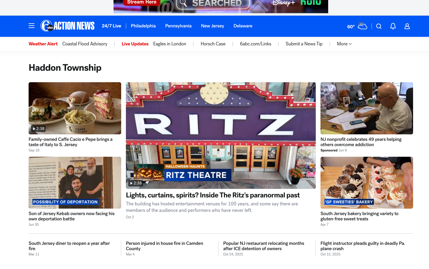 6abc action news haddon township category page