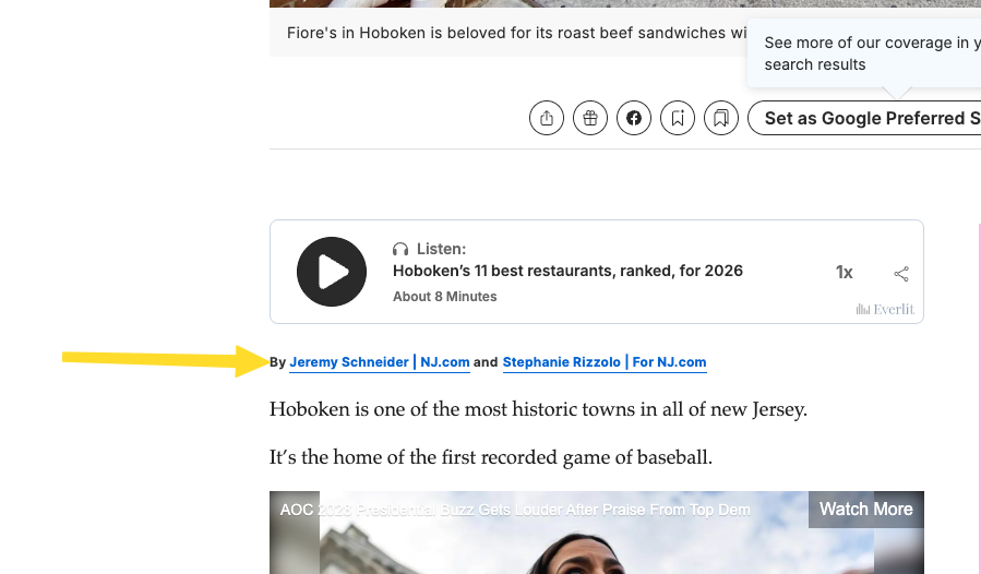nj.com page pointing to journalist jeremy schneider